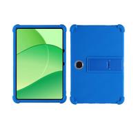 Custodia per tablet OnePlus Pad Lite da 11 pollici modello OPD2419/2417 - Custodia protettiva antiurto in silicone morbido antiurto con supporto regolabile per PC (blu scuro)