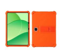 Custodia per tablet OnePlus Pad Lite da 11 pollici modello OPD2419/2417 - Custodia protettiva antiurto in silicone morbido antiurto con supporto regolabile per PC (arancione)