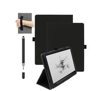 Custodia per tablet Onyx Boox Note Air 5 C 10.3 pollici, resistente agli urti, con slot per penna, impermeabile, anti-graffio, supporto multi-angolo, con cinturino da polso, sottile e resistente, nero