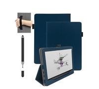 Custodia per tablet Onyx Boox Note Air 5 C 10.3 pollici, resistente agli urti, con slot per penna, impermeabile, anti-graffio, supporto multi-angolo, con cinturino da polso, sottile e resistente, blu