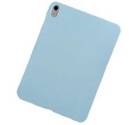 Custodia per tablet per iPad mini 1, blu, custodia in silicone liquido opaco, dissipazione del calore a nido d'ape, paraurti morbido a tutto il corpo, ultra sottile minimalista, antiurto