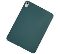 Custodia per tablet per iPad mini 4, verde, in silicone liquido opaco, dissipazione del calore a nido d'ape, paraurti morbido a tutto il corpo, ultra sottile minimalista, antiurto