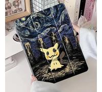 Custodia per Tablet Pokemon Mimikyu con Supporto per iPad Pro 11, 10, 9, 8, 7, 12.9 pollici, Mini 6, 7, Pro 2025, Air 4, 5, M3, M2, 1, 2, M4