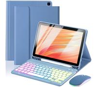 Custodia per tablet tastiera con mouse per Amazon Fire HD 10/10 Plus 11/13