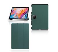 Custodia per tablet TCL Nxtpaper 11 Plus Android 15 da 11,5 pollici, yystao Slim Stand Tri-Fold custodia protettiva rigida compatibile con TCL Nxtpaper 11 Plus, antiurto e antipolvere, verde scuro