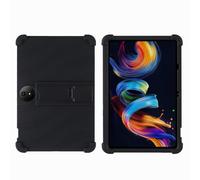 Custodia per tablet TCL NXTPAPER 11 Plus da 11,5 pollici, adatta ai bambini, antiurto, in morbido silicone, antiurto, con supporto regolabile per PC, colore nero