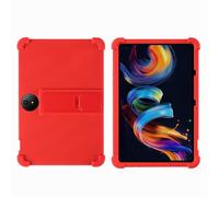 Custodia per tablet TCL NXTPAPER 11 Plus da 11,5 pollici, adatta ai bambini, antiurto, in morbido silicone, antiurto, protettiva, con supporto regolabile (rosso)