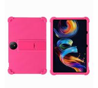 Custodia per tablet TCL NXTPAPER 11 Plus da 11,5 pollici, adatta ai bambini, antiurto, in morbido silicone, antiurto, protettiva, con supporto regolabile (rosa)