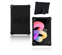 Custodia per tablet TCL Tab 10L Gen4 da 10,1 pollici 2025 più recente, yystao - Custodia protettiva per bambini in morbido silicone compatibile con TCL Tab 10L Gen4, supporto regolabile (nero)
