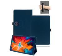 Custodia per tablet TCL TAB A1 Plus da 12,2 pollici, custodia protettiva in pelle PU, con portapenne e cordino, blu