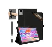 Custodia per tablet Teclast M50T da 10,1 pollici Android 16, daunke antiurto con slot per penna, impermeabile, antigraffio, supporto multi-angolo, con cinturino da polso, sottile, durevole, nero