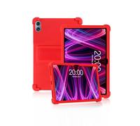 Custodia per tablet Teclast T60 Plus da 12", in morbido silicone, con supporto antiscivolo, antiurto e resistente alle cadute, colore rosso