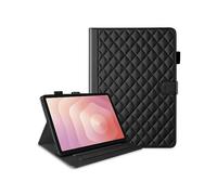 CUSTODIA PER TABLET WIGENTO Design Rhombus, similpelle e TPU, texture a rombi, con supporto