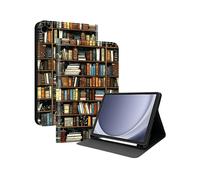 CUSTODIA PER TABLET WIGENTO Galaxy Tab A11 / Tab A9, similpelle, a libro, con supporto
