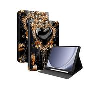CUSTODIA PER TABLET WIGENTO Galaxy Tab A11 / Tab A9, similpelle, supporto, TPU