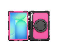 CUSTODIA PER TABLET WIGENTO Galaxy Tab S10 FE Plus, plastica e silicone, impugnatura e tracolla
