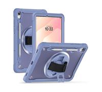 CUSTODIA PER TABLET WIGENTO Galaxy Tab S11, rotazione 360°, plastica/silicone, tracolla