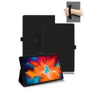 Custodia per tablet XPPen Magic Note Pad da 10,95 pollici, in pelle PU, con supporto per penna e cordino, colore: nero