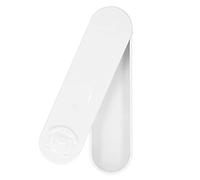 Custodia per Tampone di Cotone ABS Portatile Mini Custodia per Tampone da Viaggio Modello di Orso di Cartone Animato con Coperchio Supporto per Tampone di Cotone da Viaggio