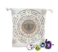 Custodia per tarocchi, con coulisse, porta carte per tarocchi, porta tarocchi, sacchetti e sacchetti per gli appassionati di tarocchi, oracolo, carta, 13 x 18 cm, C, Refer to description,