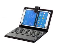 Custodia per tastiera Bluetooth da 8" a 8,9" per Acer Iconia One 8, Asus Memo Pad 8, Asus ZenPad S 8.0, Sony Xperia Z3 Tablet Compact, LG G Pad 8.3, Dell Venue 8 Pro.