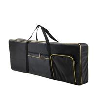 Custodia per Tastiera Custodia for tastiera a 61 tasti, portatile, resistente, in tessuto Oxford 600D impermeabile con imbottitura in cotone da 10 mm(420D yellow black)