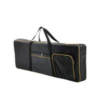 Custodia per Tastiera Custodia for tastiera e pianoforte elettronico in nylon impermeabile 420D/600D con imbottitura spessa 61(420D Yellow edge)