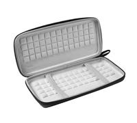 Custodia per tastiera, Custodia rigida for tastiera Bluetooth wireless nera e grigia(Grey)