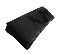 Custodia per tastiera elettronica a 76 tasti, con tracolla, colore: nero