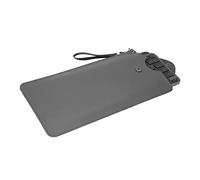 Custodia per tastiera Geekria compatibile con Logitech MX Keys Mini/Mini per Mac/Pebble Keys 2 K380s, borsa da viaggio protettiva in pelle vegana (grigio scuro)