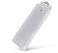 Custodia per tastiera Geekria Slim, borsa da viaggio in ecopelle, 互換性 con Apple Magic Keyboard con tastierino numerico, Logitech MX Keys S/MX Keys / MK955 (Grigio chiaro)