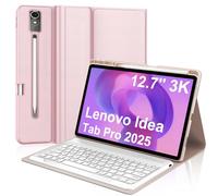 Custodia per tastiera Lenovo Idea Tab Pro, sottile, rimovibile, wireless, ricaricabile, con supporto multi-angolo, con supporto per penna S, 4
