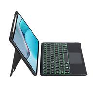 Custodia per tastiera Lenovo Tab M11 da 11 pollici, retroilluminata, wireless, con custodia staccabile con supporto regolabile, portapenne, per Tab M11 da 11 pollici, colore nero