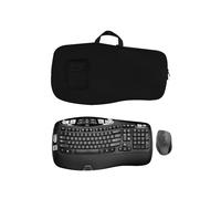 Custodia per tastiera portatile antiurto impermeabile antipolvere per tastiera e mouse compatibile con tastiera e mouse wireless Logitech MK570/MK550