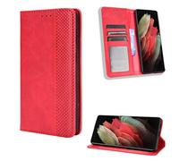 Custodia per TCL 505 4G, per TCL 505 4G Cover Portafoglio Pelle Sintetica con TPU, Supporto Stand, Chiusura Magnetica Slot Flip Case per TCL 505 4G, Rosso