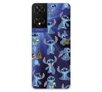 Custodia per TCL 505 ufficiale di Lilo & Stitch Patron trasparente per proteggere il tuo cellulare. Custodia TCL in silicone flessibile con licenza ufficiale Disney