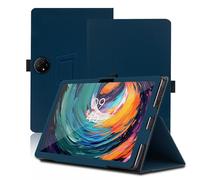 Custodia per TCL Nxtpaper 14 Pro 14 Pollici, Cover Tablet TCL Nxtpaper 14 Pro, Copertura Protettiva Pieghevole con Supporto per Matita e Cinturino da Polso, Protezione Completa. (Blu)