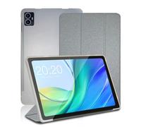 Custodia per Teclast M50, 10.1 inch, Smart Case Cover per Teclast M50 con Angoli di Visualizzazione Multipli, Protezione Completa. (Argento)