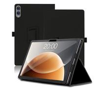 Custodia per Teclast T65 13.4 Pollici, Cover Tablet Teclast T65, Copertura Protettiva Pieghevole con Supporto per Matita e Cinturino da Polso, Protezione Completa. (Nero)