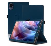 Custodia per Teclast T65 Max, 12.95 inch, Cover Tablet Teclast T65 Max, Copertura Protettiva Pieghevole con Supporto per Matita e Cinturino da Polso, Protezione Completa. (Blu)