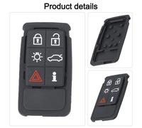 Custodia Per Telecomando In Gomma Con 6 Pulsanti Per Volvo XC60 XC70 V70 S60 S80