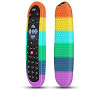 Custodia per telecomando vocale originale Sky Q SKY135, custodia protettiva in silicone per telecomando Sky Q Touch e non-touch, protezione posteriore della batteria, universale, arcobaleno