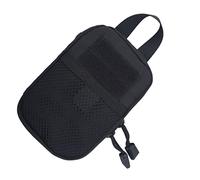 Custodia per telefono, 1 pezzo Borsa da cintura per fianchi e vita compatibile Molle universale, Robusta custodia Edc con cerniera con sistema di fissaggio per uso esterno, per telefono po