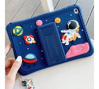 Custodia per telefono blu, custodia per iPad con astronauta che esplora lo spazio, custodia protettiva per iPad con supporto, compatibile con iPad Air2/iPad Mini/iPad 5/6/7/8/9 iPad 2/3/4 2011/2012(9.