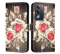Custodia per telefono compatibile con OPPO A5 5G all'estero/A3 PRO 5G all'estero/OPPO A3 PRO 5G India/OPPO A80 5G Europa/OPPO K12X 5G all'estero Custodia a portafoglio in pelle PU leggera resistente e