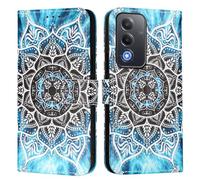 Custodia per telefono compatibile con OPPO A5 5G all'estero/A3 PRO 5G all'estero/OPPO A3 PRO 5G India/OPPO A80 5G Europa/OPPO K12X 5G all'estero Custodia a portafoglio in pelle PU leggera resistente e