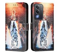 Custodia per telefono compatibile con OPPO A5 5G all'estero/A3 PRO 5G all'estero/OPPO A3 PRO 5G India/OPPO A80 5G Europa/OPPO K12X 5G all'estero Custodia a portafoglio in pelle PU leggera e resistente