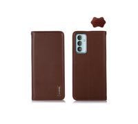 Custodia Per Telefono Compatibile Con Samsung Galaxy M13 4G Global Khazneh Nappa Top Layer In Pelle Bovina (Marrone): Per Samsung Galaxy M13 4G