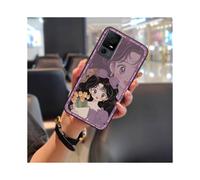 Custodia per telefono compatibile con TCL40XL/40T/T608D/Lively Jitterbug Smart4 - Cover in silicone con graffiti e cartoni animati, antiurto,