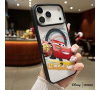 Custodia per telefono con design di Lightning McQueen e Rusteze Racing della Disney, trasparente, magnetica e antiurto, adatta per iPhone 17 Pro Max/17 Pro/17 Air/17/16/15/14/13/12/11/X/XS Pro/Pro Max